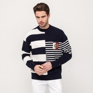 TOMMY HILFIGER MIXED STRIPE CREW NECK Pullover 