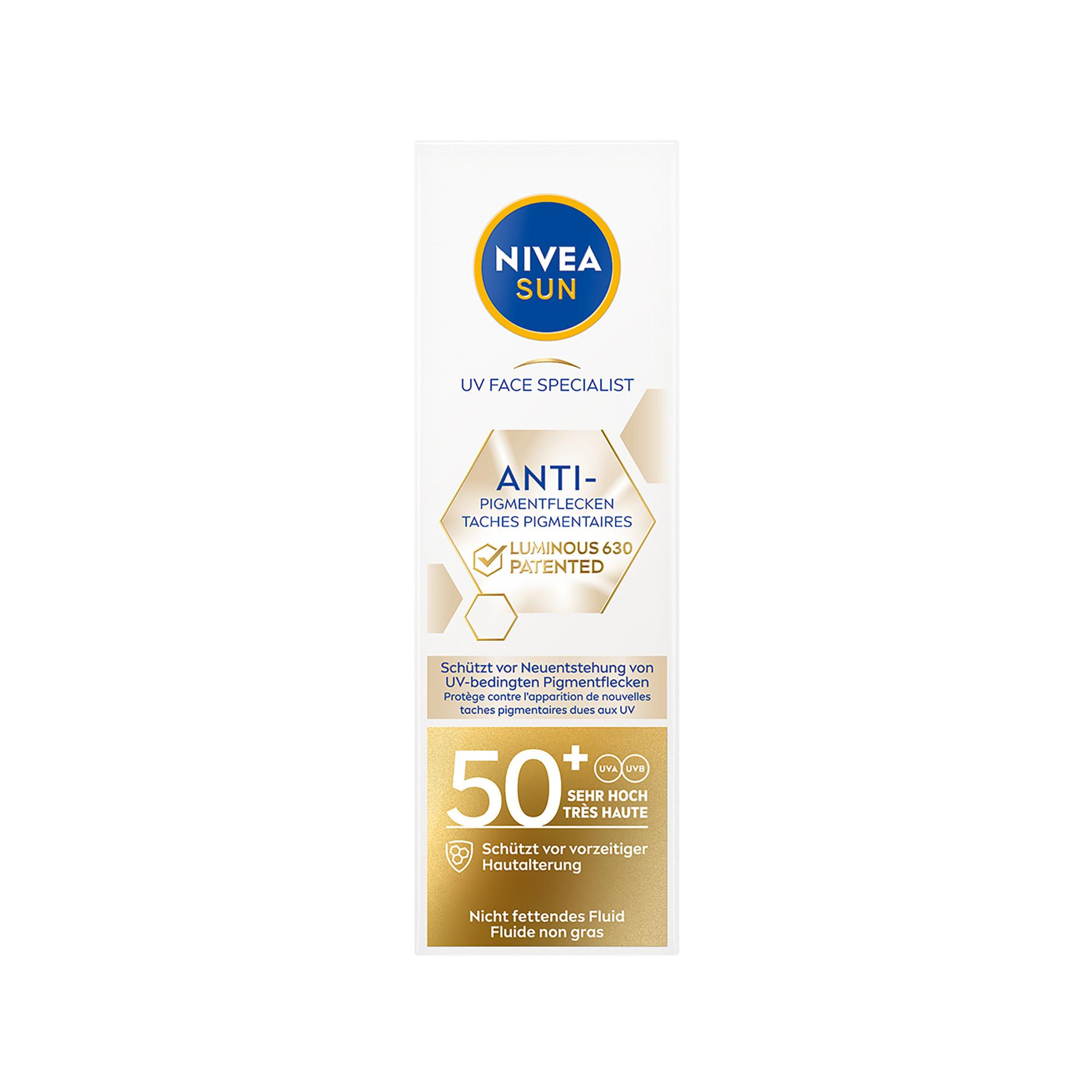 NIVEA SUN Sun UV Face Luminous Sun UV Face Luminous Anti-Pigments FPS 50+ 