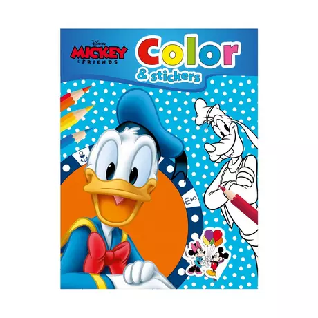 Disney Malbuch Mickey & Friends Multicolor