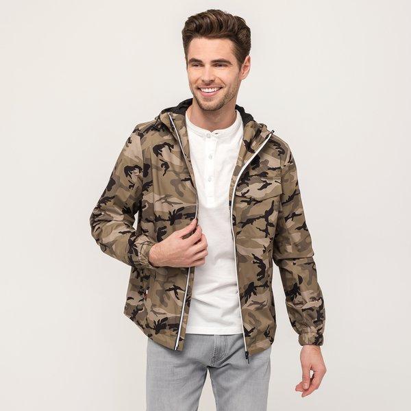 Hilfiger camo outlet jacket