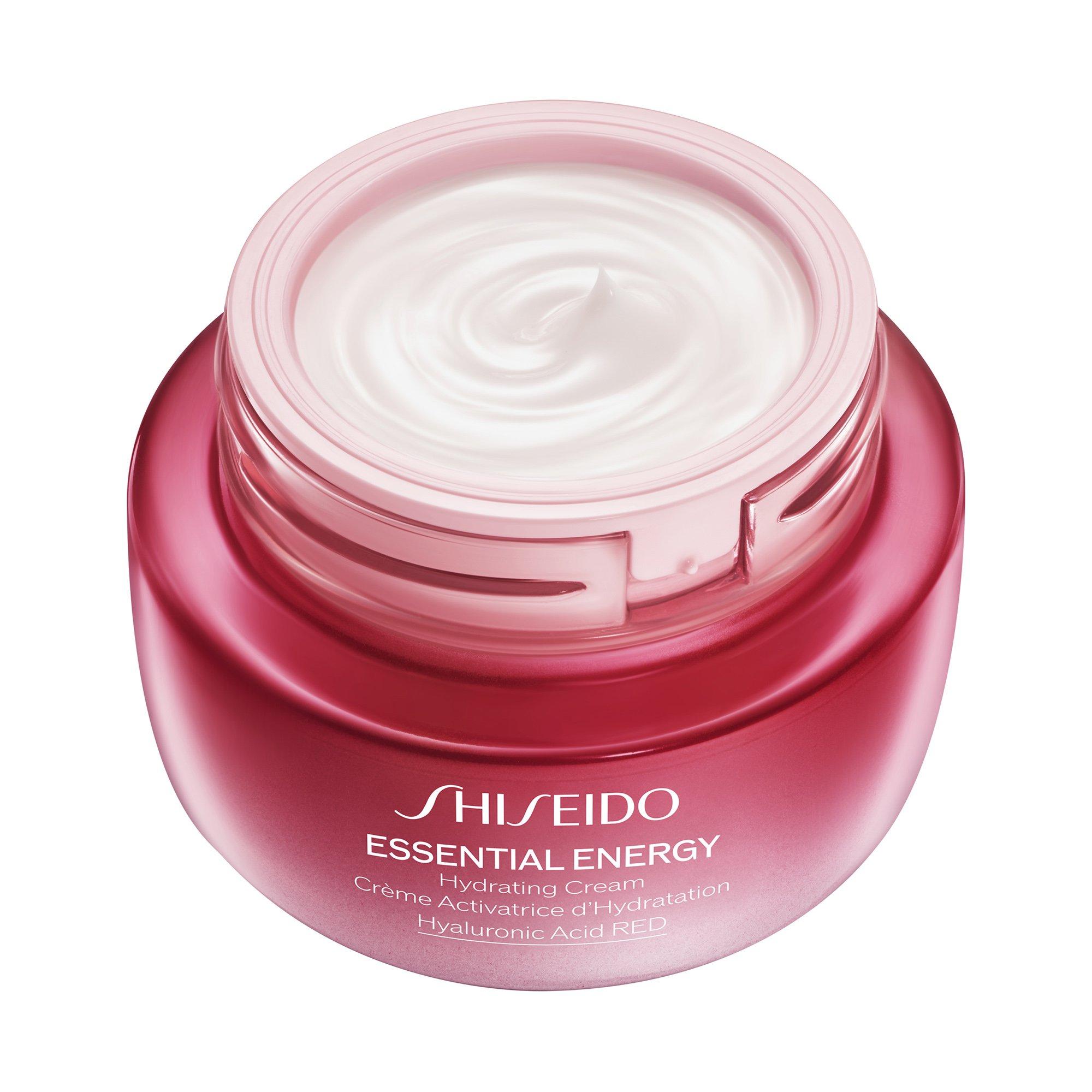 SHISEIDO ESSENTIAL ENERGY Hydrating Cream Hyaluronic Acid RED 