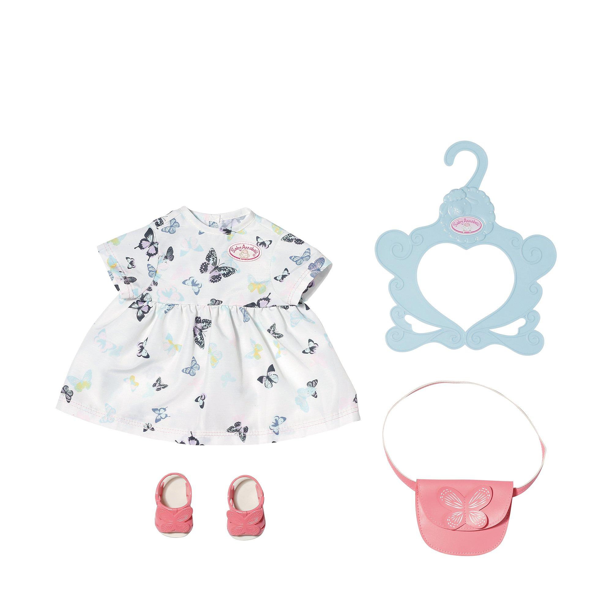 Image of Baby Annabell Schmetterlingskleid Pink