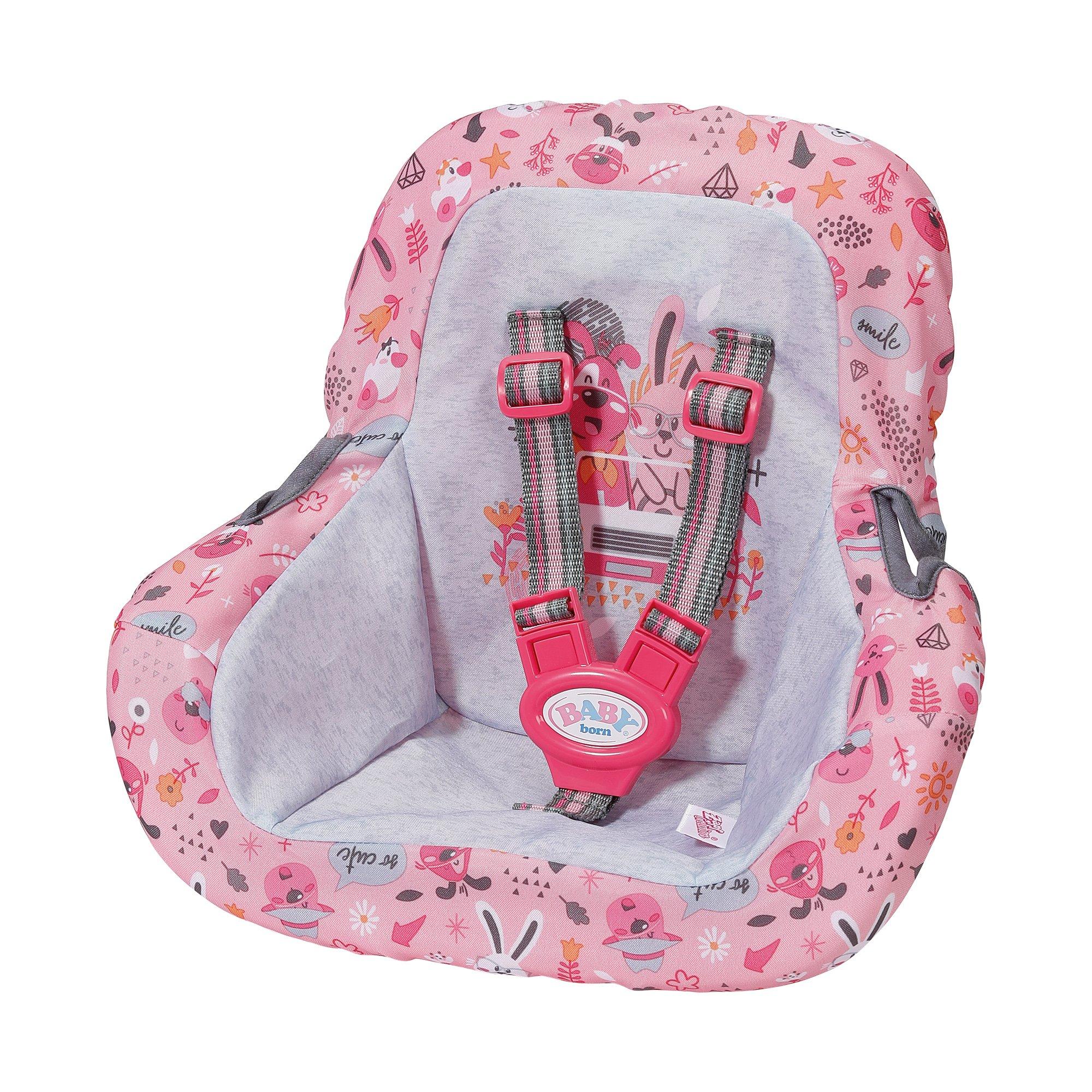 Image of Baby Born Autositz Pink