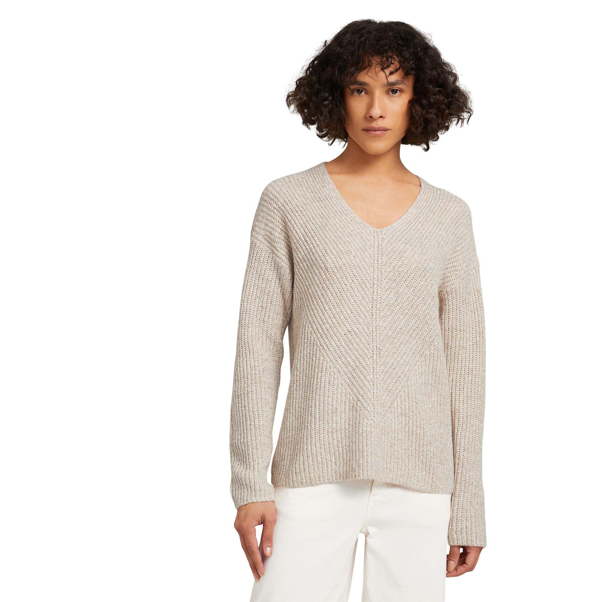 TOM TAILOR Mädchen Pullover - Cropped Häkelstyle Aus Bio-Baumwolle