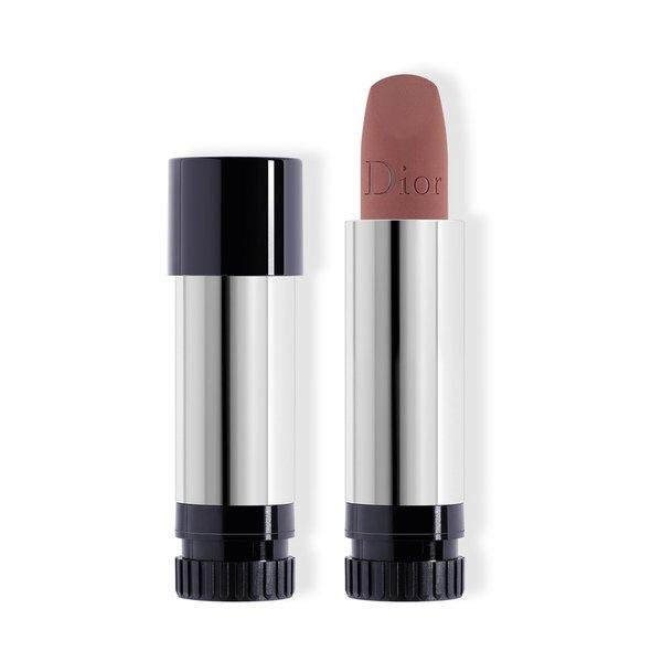 Dior  Rouge Dior Dior Baume à lèvres coloré soin floral - couleur couture naturelle - recharge - matte 820 Jardin Sauvage matte finish