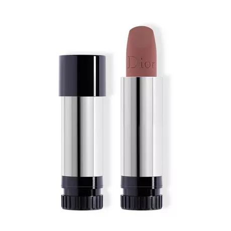 Dior  Rouge Dior Dior Baume à lèvres coloré soin floral - couleur couture naturelle - recharge - matte 820 Jardin Sauvage matte finish