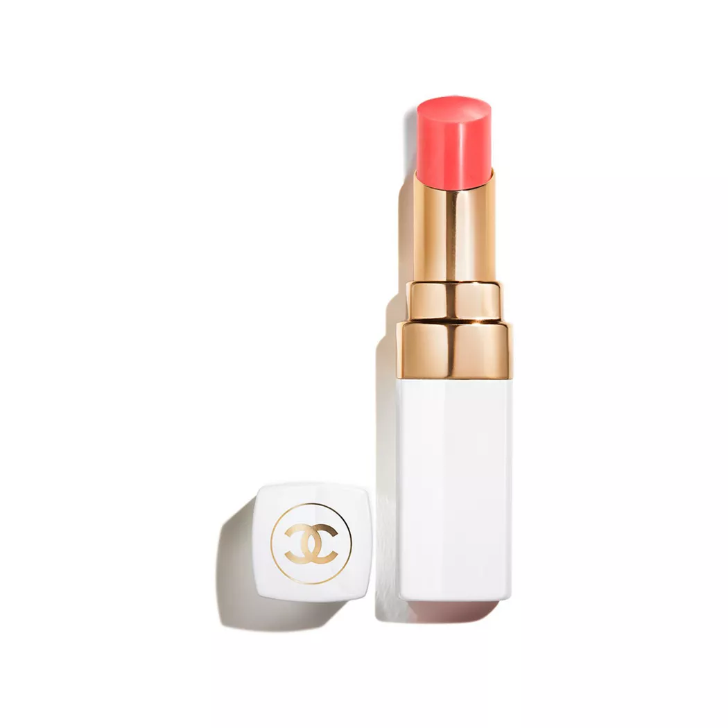 CHANEL Rouge Coco Baume Tinted Lip Balm 916-Flirty Coral