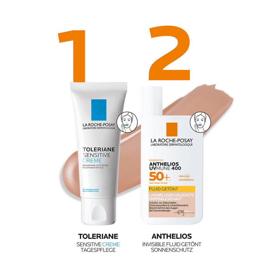 LA ROCHE POSAY Fluide invis. uv mun teint 50+  Anthelios Transparent Fluide UV Mu  50+ 
