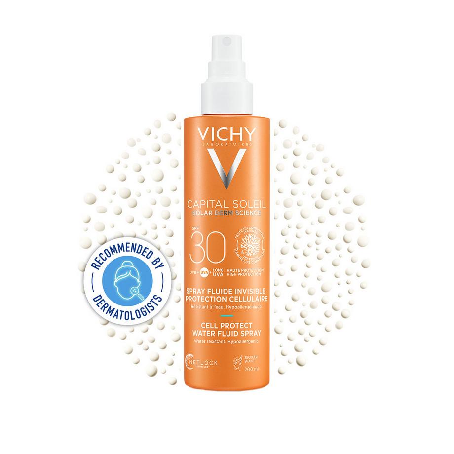 VICHY CS Spr fl pro cell SPF30 Capital Soleil Zellschutz-Spray LSF30 