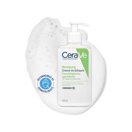 CeraVe CREAMY CLEANSER Creme-zu-Schaum Reinigung 