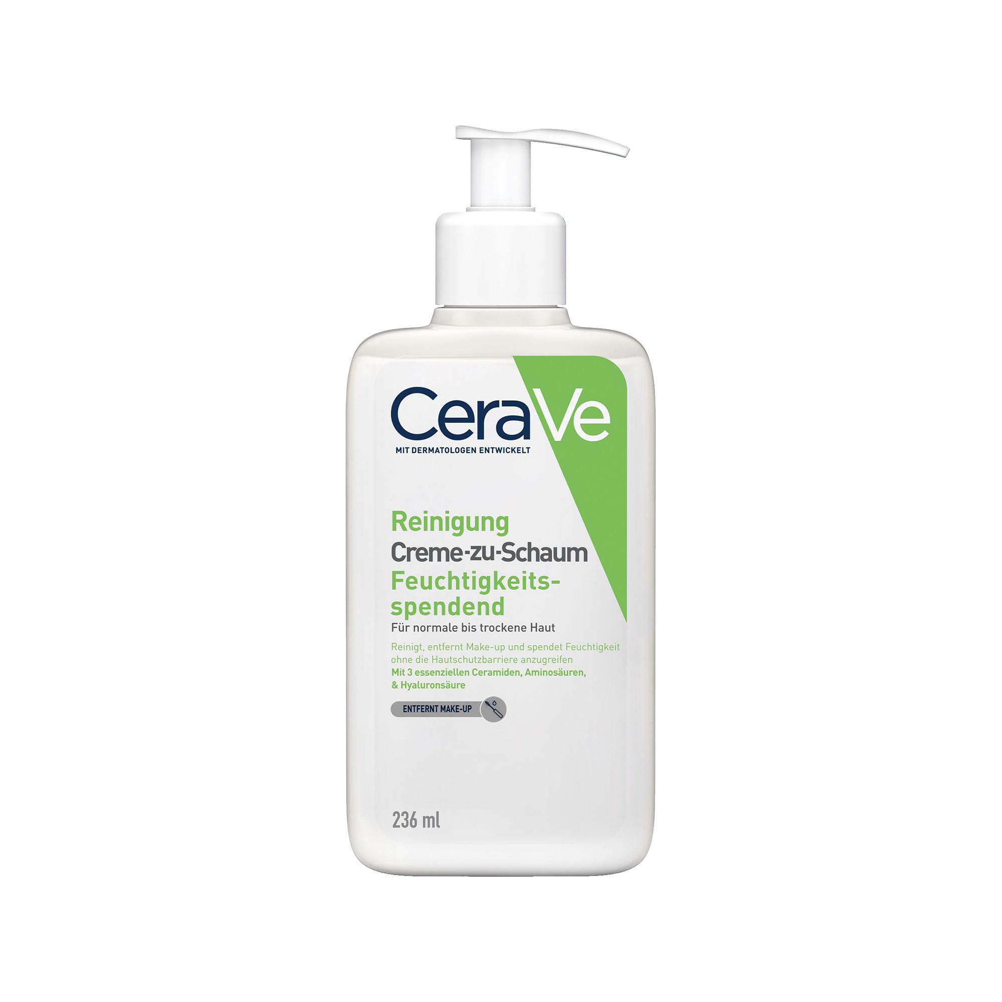 CeraVe CREAMY CLEANSER Creme-zu-Schaum Reinigung 