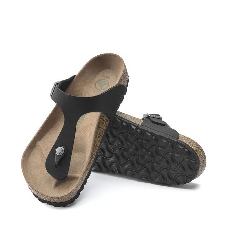 BIRKENSTOCK GIZEH BFBC EARTHY VEG Sandalen, Flat 