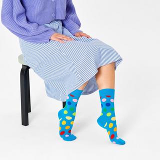 Happy Socks Big Dot Wadenlange Socken  