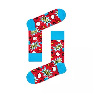 Happy Socks Calze, confezione multipla 3-Pack Super Dad Socks Gift Set Multicolore