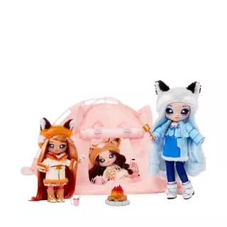 M G A  Na! Na! Na! Surprise Kitty-Cat Campground Playset Multicolore