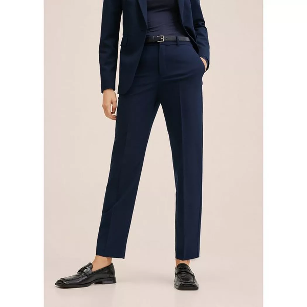 Mango - Hose, für Damen, Königsblau, Größe 40