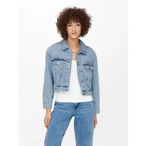 Jeansjacke mit Knöpfen