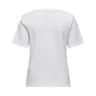 ONLY  T-shirt, col rond, manches courtes 
