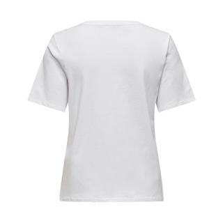 ONLY  T-shirt, col rond, manches courtes 