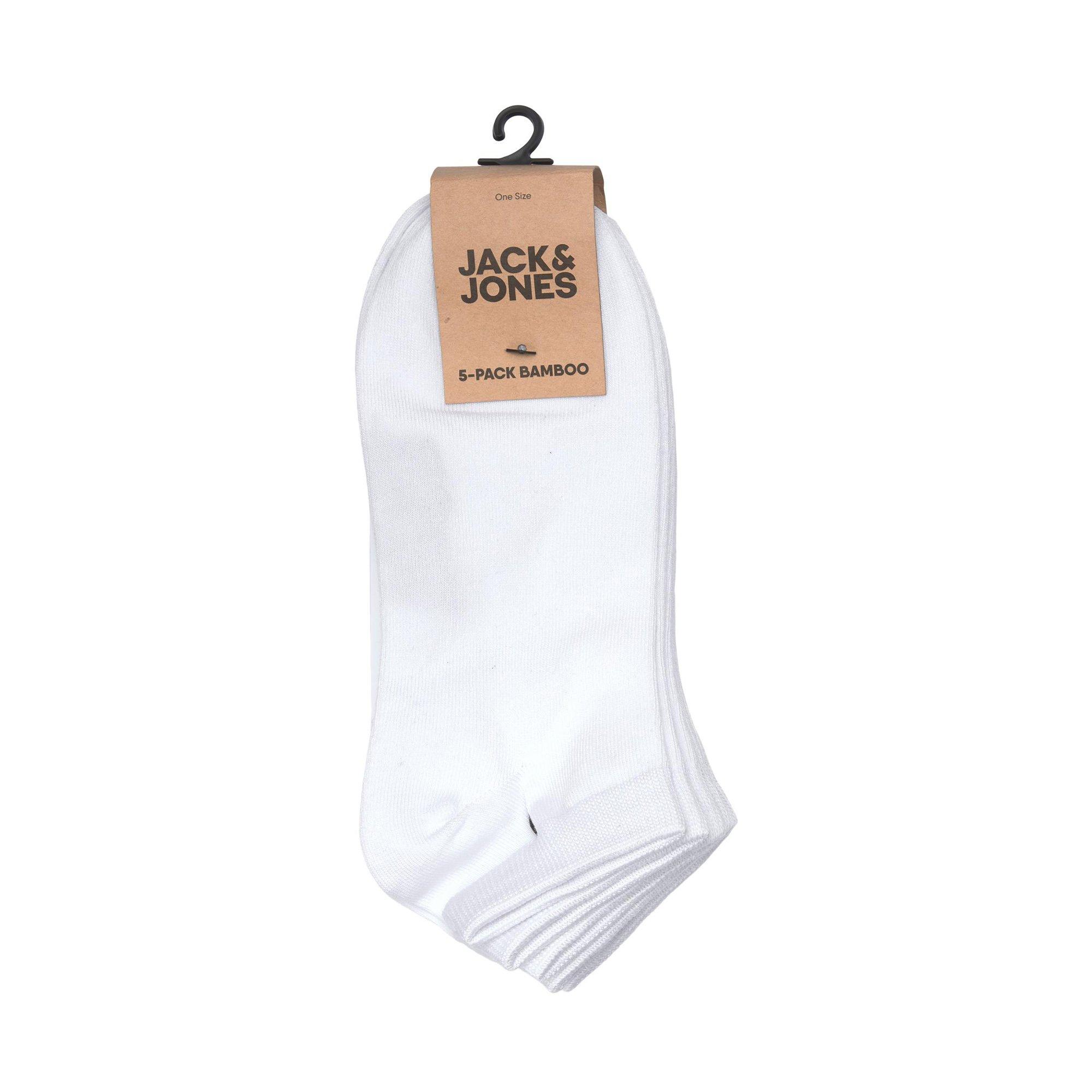 JACK & JONES JACBASIC BAMBOO SOCK 5PACK Multipack, chaussettes 