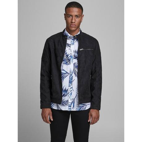 JACK & JONES JJEROCKY JACKET NOOS Veste en cuir 