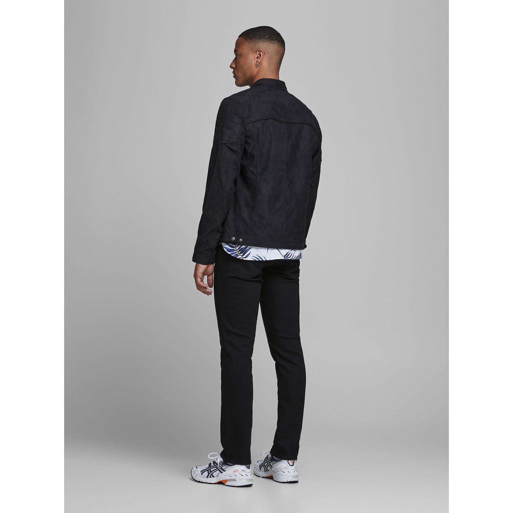 JACK & JONES JJEROCKY JACKET NOOS Veste en cuir 