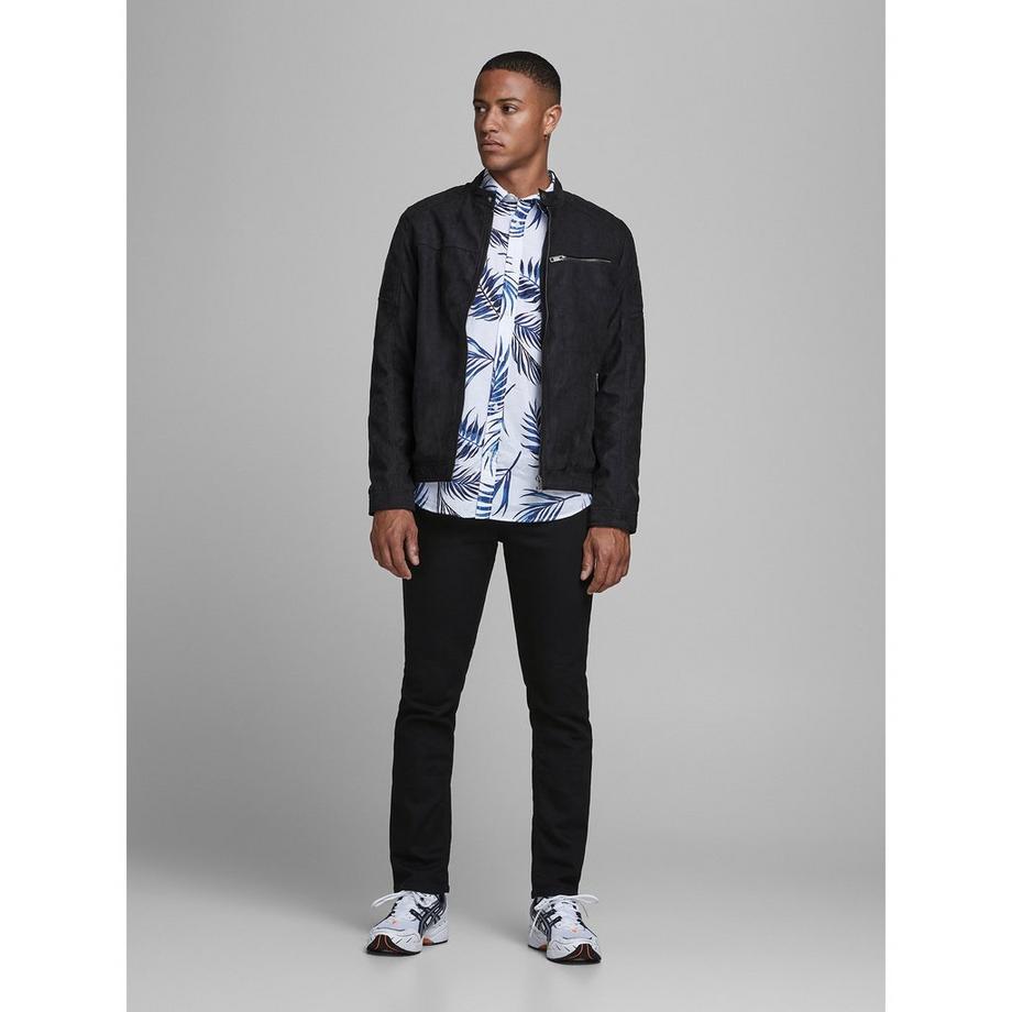 JACK & JONES Jjerocky Jacket Noos Aspect Cuir  