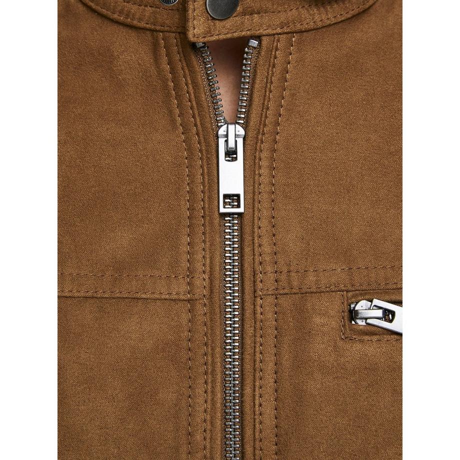 JACK & JONES Jjerocky Jacket Noos Aspect Cuir  