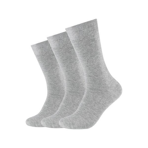 Image of Triopack, Wadenlange Socken Herren Hellgrau 39-42