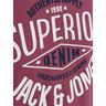 JACK & JONES JJELOGO TEE SS O-NECK 2 COL SS22 SN T-Shirt 
