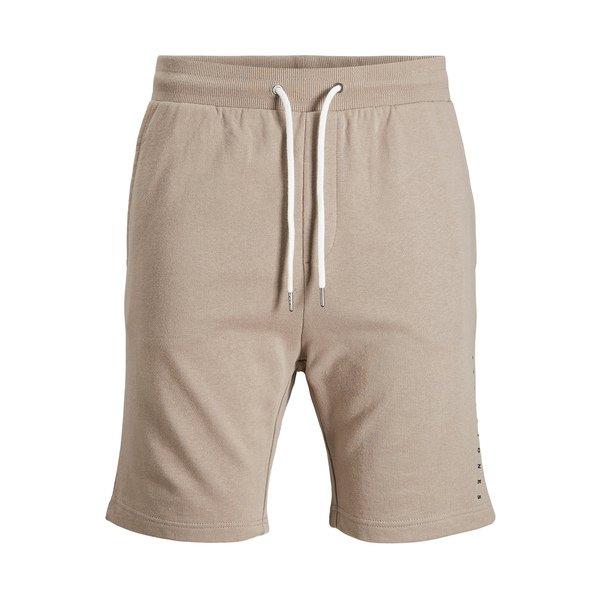 JACK & JONES Jji Shark Jjsweat Shorts STS Pantaloncini Uomo In Cotone, Vita Elastica Con Coulisse - 4
