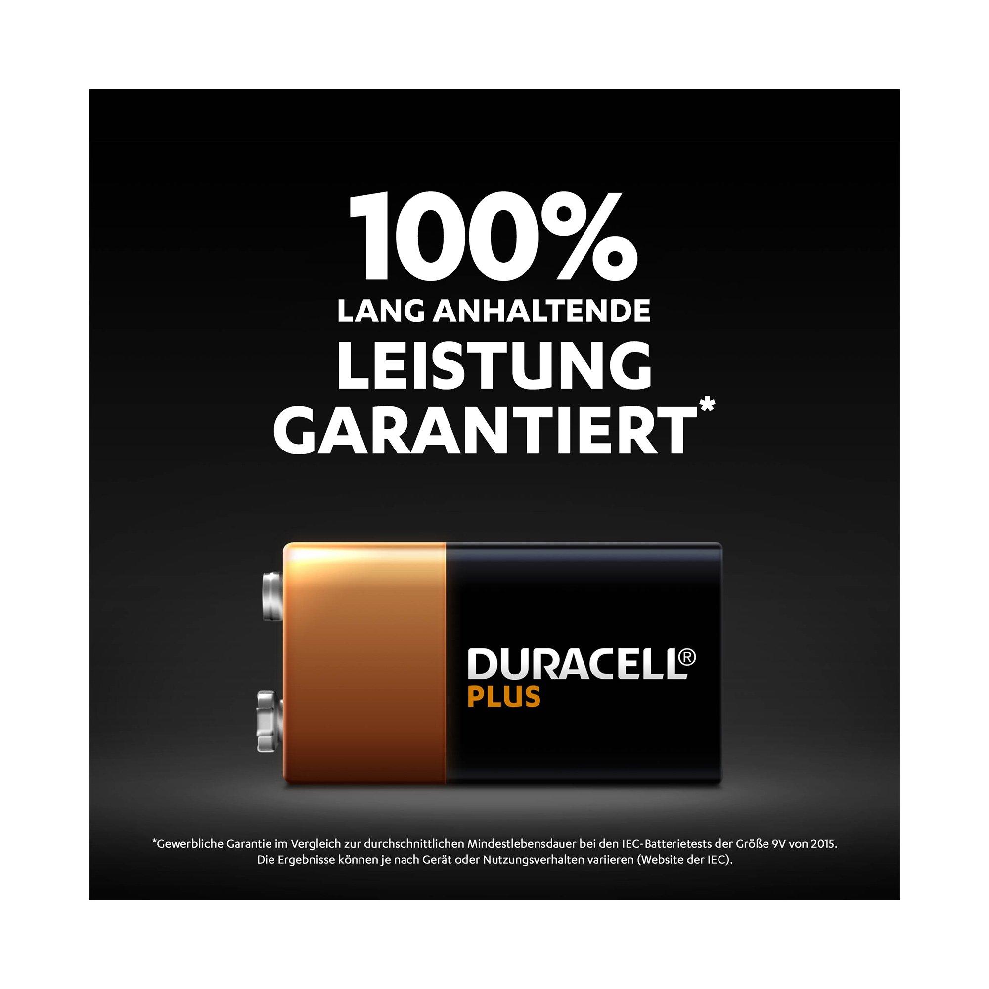 DURACELL PLUS Alkaline-Batterie 