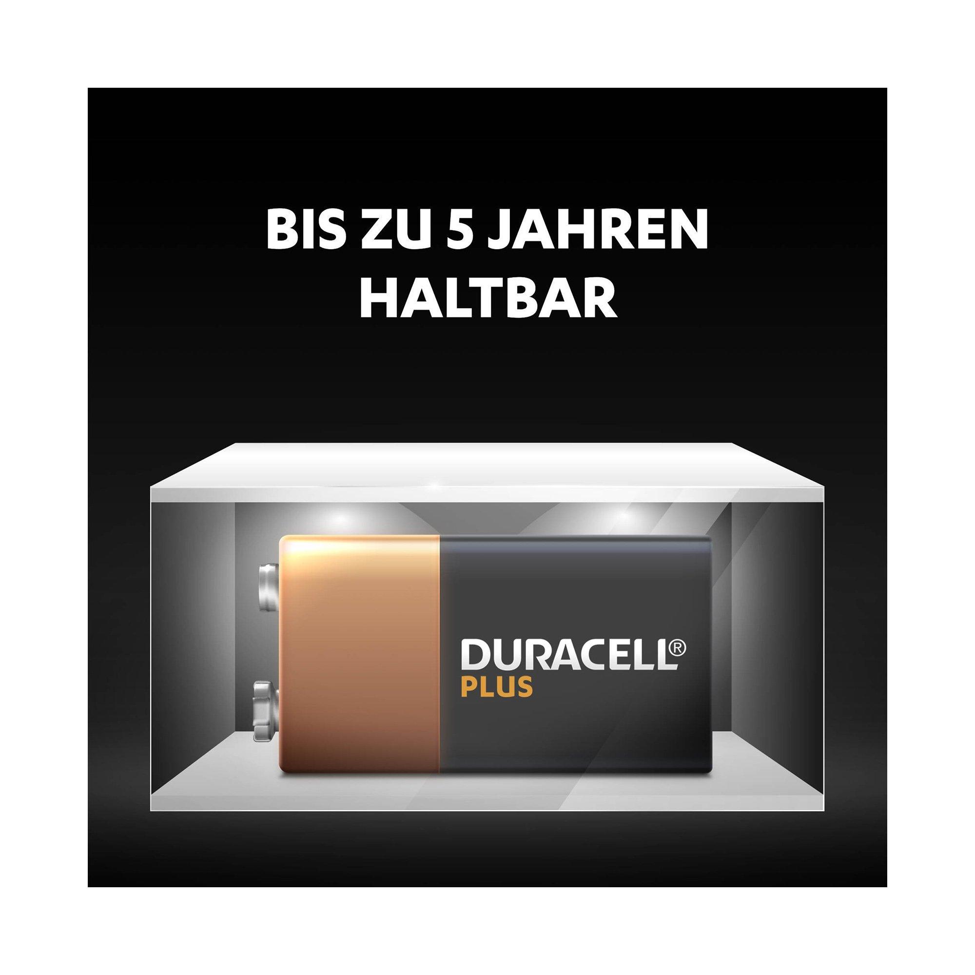 DURACELL PLUS Alkaline-Batterie 