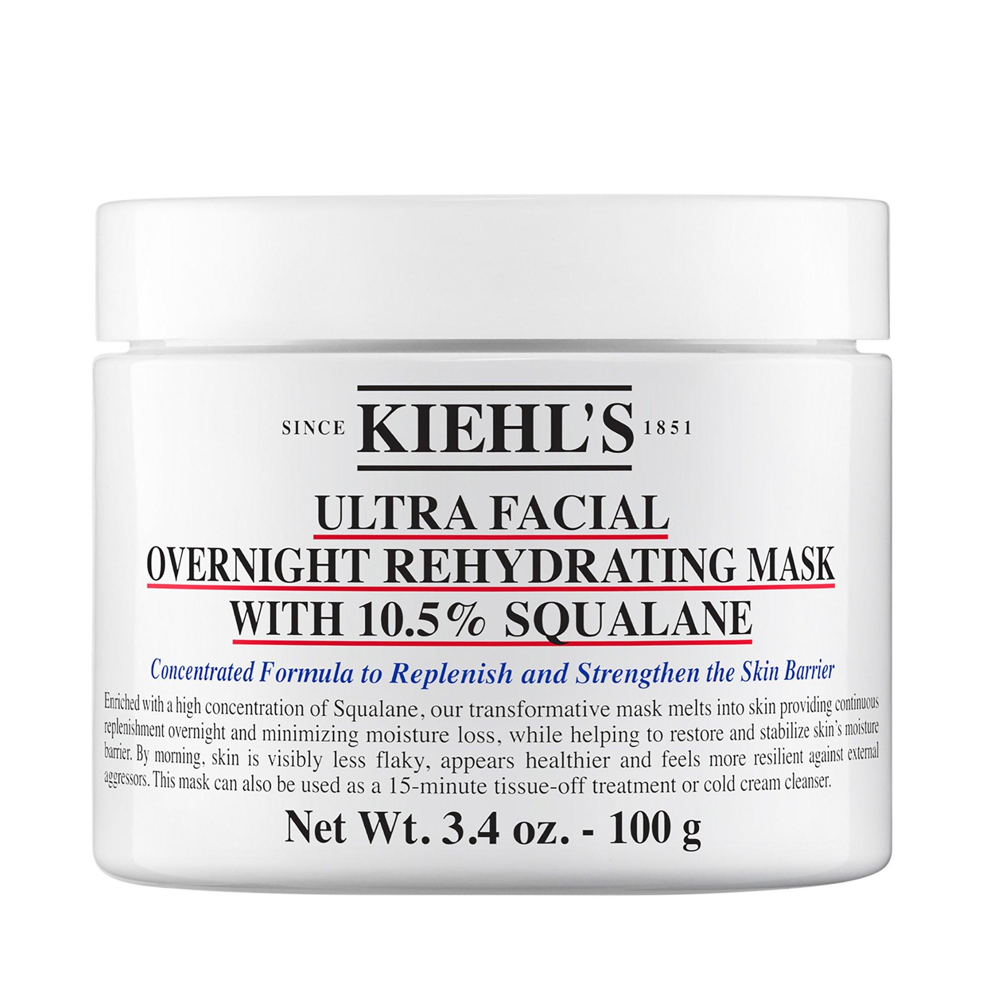 Kiehl's Ultra Facial Ultra Facial Overnight Rehydrating Mask with 10,5% Squalane 