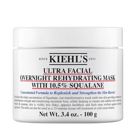 Kiehl's Ultra Facial Ultra Facial Overnight Rehydrating Mask with 10,5% Squalane 