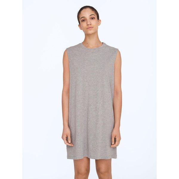Image of Kleid Damen Hellgrau M
