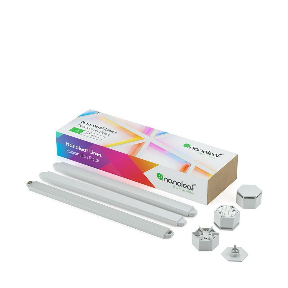 nanoleaf Lines Expansion Pack (3 Bars) App-gesteuerte LED-Lampenerweiterung 