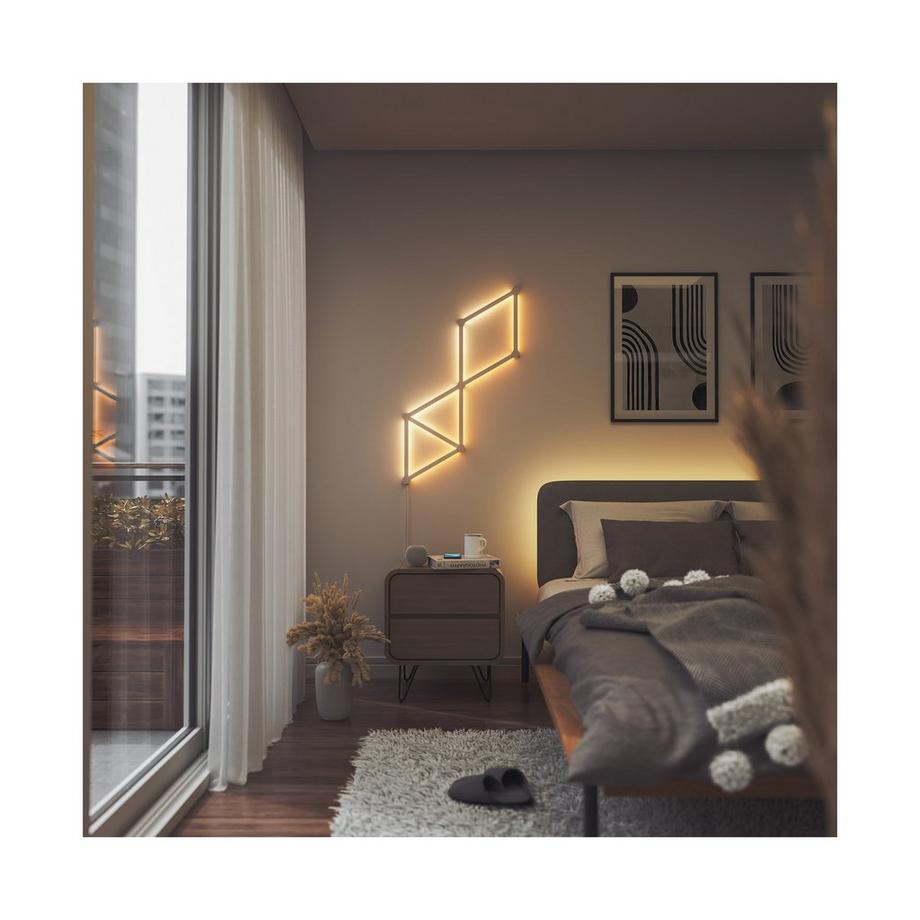 nanoleaf Lines Starter Kit (9 Bars) App-gesteuerte LED-Lampe 