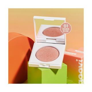 Goovi Highlighter Puderf 01 Warm Rose My Bright Side -  Illuminante in polvere 