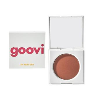 Goovi Rouge in Puderf. 01 Apricot Beige I'm Not Shy - Fard en poudre crémeux 