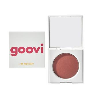 Goovi Rouge in Puderf. 01 Apricot Beige I'm Not Shy - Blush in polvere cremosa 