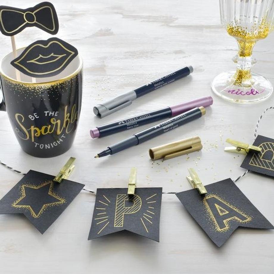 Faber-Castell Marker Set Metallic 