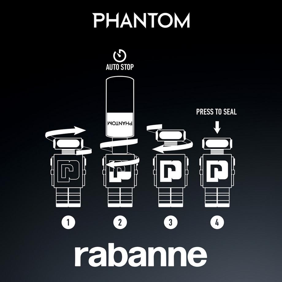 Rabanne Phantom Phantom, Eau de Toilette Refill  