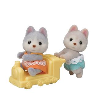 Sylvanian Families  Les jumeaux husky 