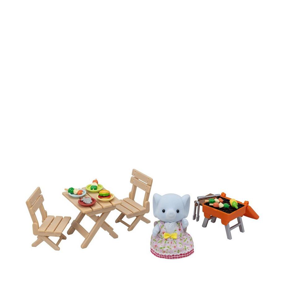 Sylvanian Families  La fille éléphant et son set de pique-nique 