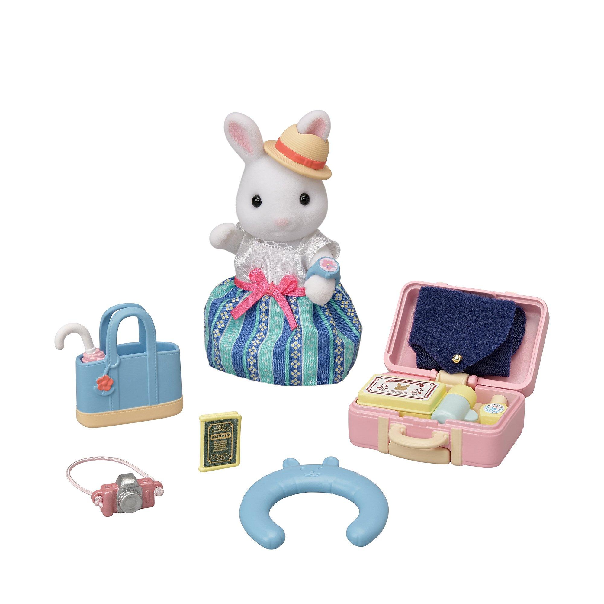 Sylvanian Families  Set da viaggio weekend - mamma Coniglio Neve 