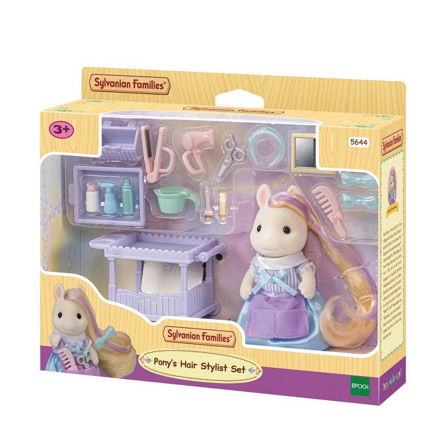 Sylvanian Families  Pony Friseur Spielset mit Figur 