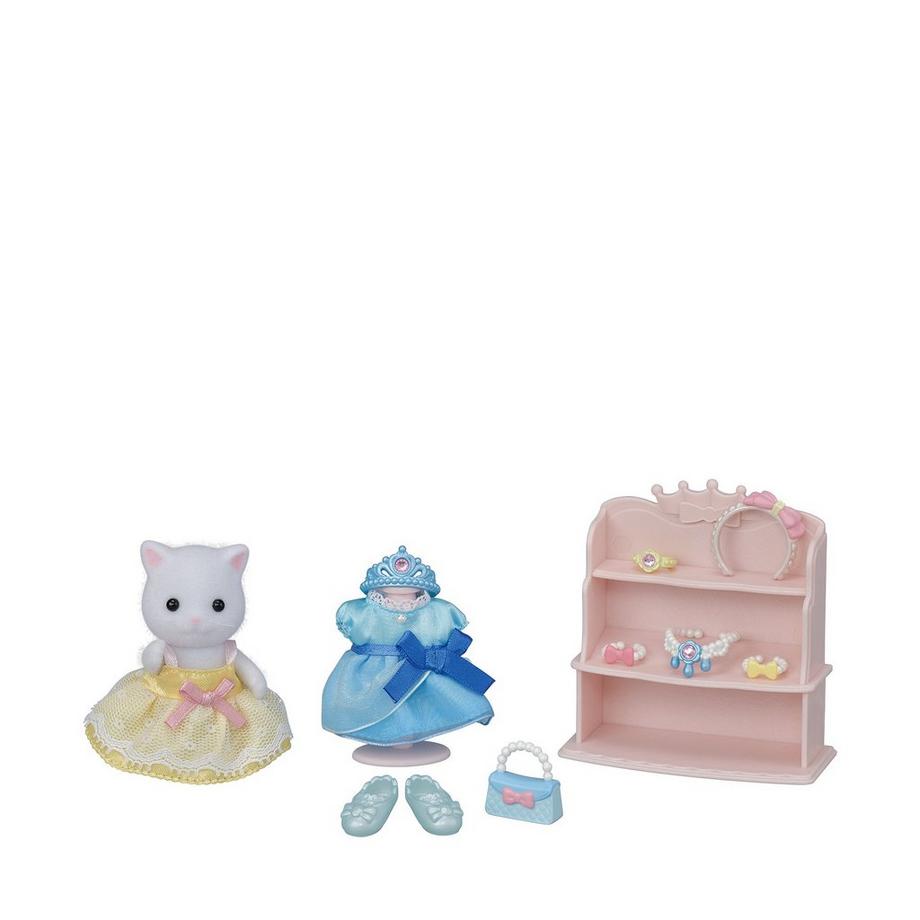 Sylvanian Families  La fille chat persan et sa panoplie de princesse 