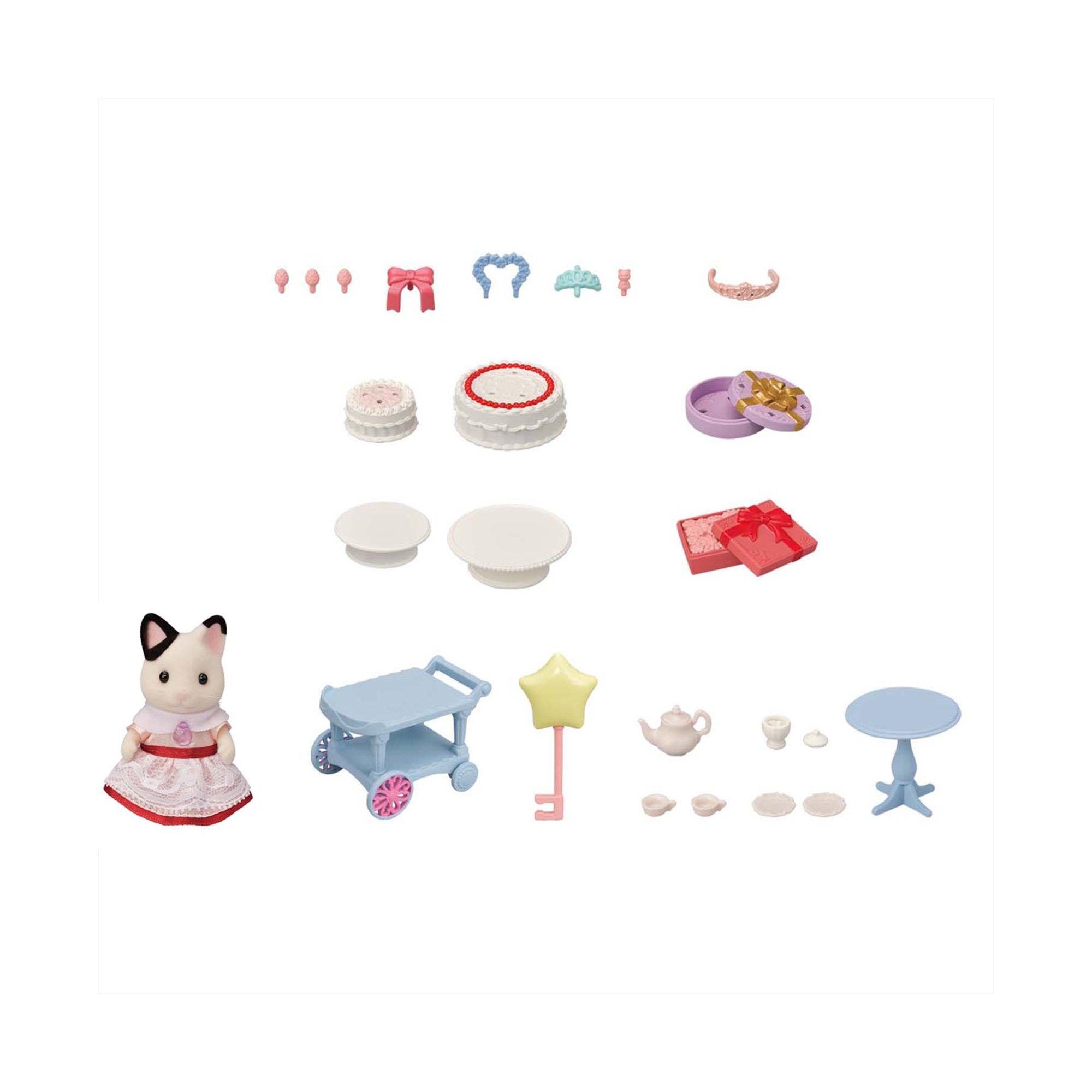 Sylvanian Families  Set Party - ragazza Gatto Tuxedo 