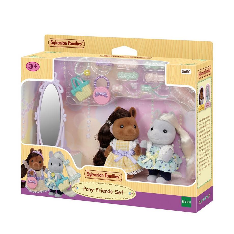 Sylvanian Families  Les amis poney et leurs kits de coiffure 